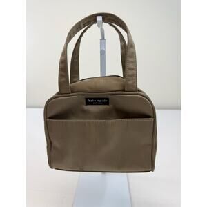 Kate Spade New York Nylon Mini Satchel Bag Y2K 90s Minimalist 7” x 5.5”